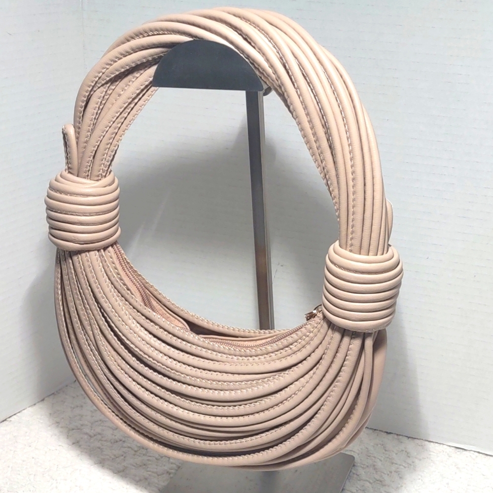 Woven Rope-Style Handbag